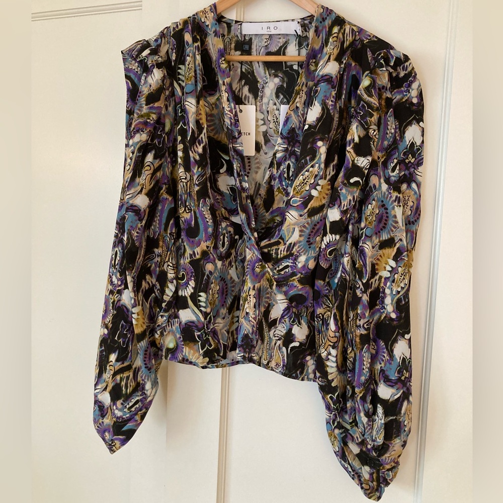 IRO DENA BLOUSE IMPORTED FROM PARIS